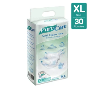 ผ้าอ้อมผู้ใหญ่ PureCare แบบเทป ไซซ์ XL 30 ชิ้น/แพ็ก