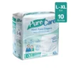 15.ผ้าอ้อมผู้ใหญ่ Adult Pants size – L XL 10 Pcs. Bag